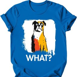 Boxer What Dog T Shirt Gift For Dog Lover