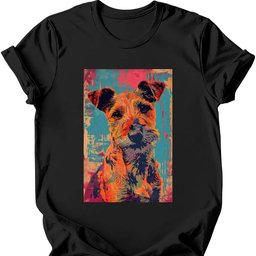 Irish Terrier Punk Dog T Shirt Gift For Dog Lover