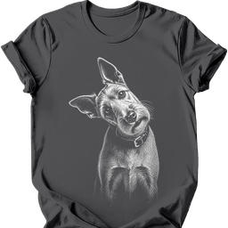 Irish Terrier Tilted Dog T Shirt Gift For Dog Lover