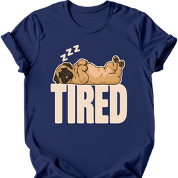 Mastiff Tired Dog T Shirt Gift For Dog Lover