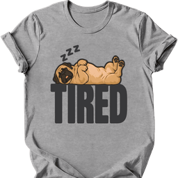 Mastiff Tired Dog T Shirt Gift For Dog Lover