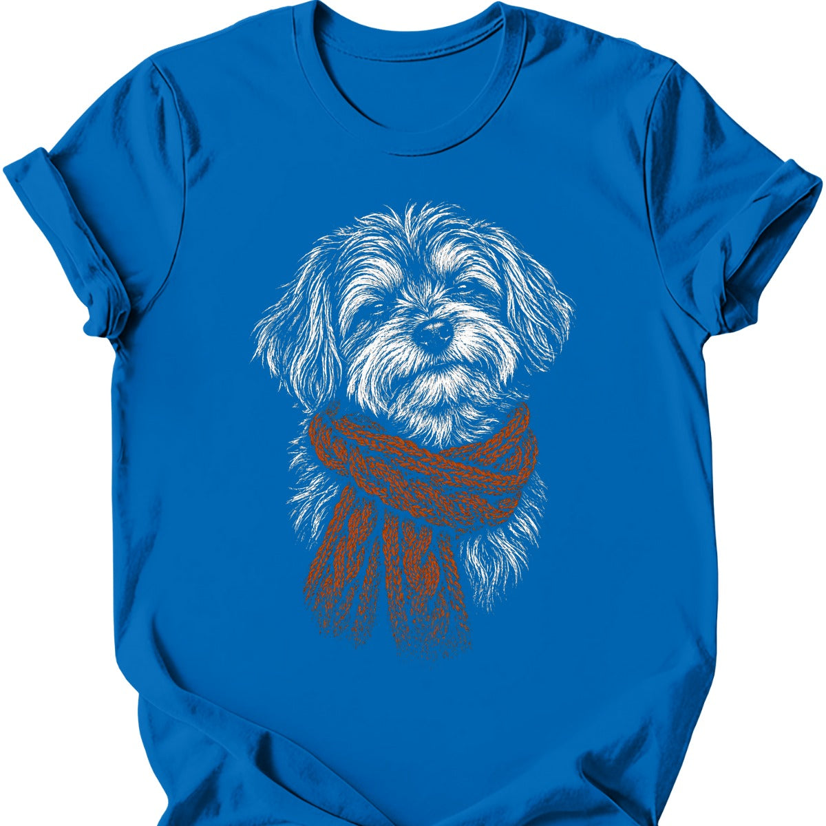 Morkie Winter Dog T Shirt Gift For Dog Lover
