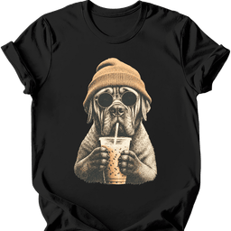 Mastiff Hipster Dog T Shirt Gift For Dog Lover