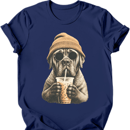 Mastiff Hipster Dog T Shirt Gift For Dog Lover