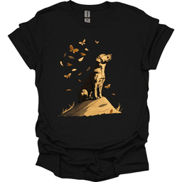 Labrador Fall Dog T Shirt Gift For Dog Lover