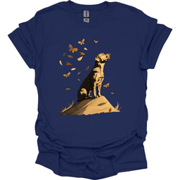 Labrador Fall Dog T Shirt Gift For Dog Lover
