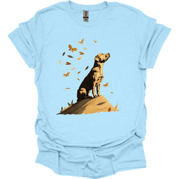 Labrador Fall Dog T Shirt Gift For Dog Lover