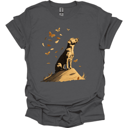Labrador Fall Dog T Shirt Gift For Dog Lover