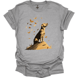Labrador Fall Dog T Shirt Gift For Dog Lover