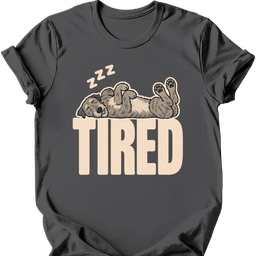 Irish Wolfhound Tired Dog T Shirt Gift For Dog Lover