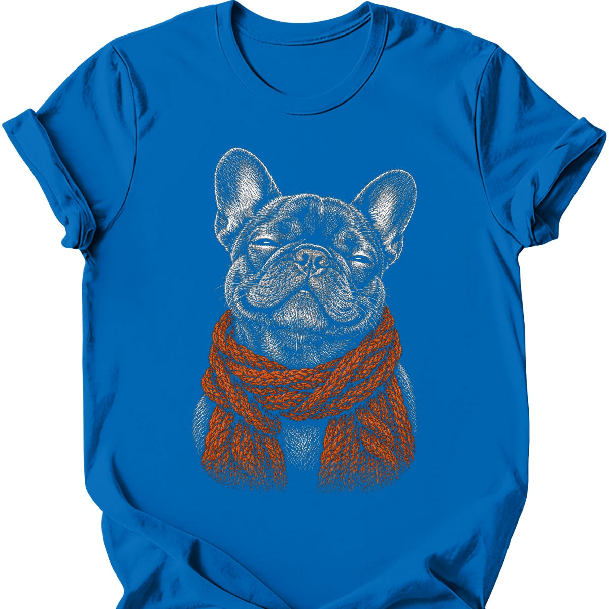 French Bulldog Winter Dog T Shirt Gift For Dog Lover