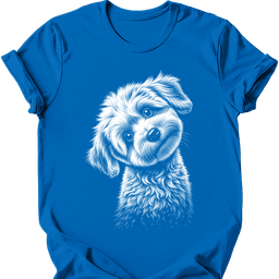 Maltipoo Tilted Dog T Shirt Gift For Dog Lover