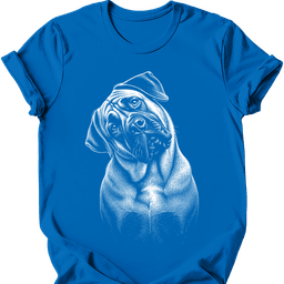 Mastiff Tilted Dog T Shirt Gift For Dog Lover
