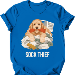 Goldendoodle Sock Thief T Shirt Gift For Dog Lover