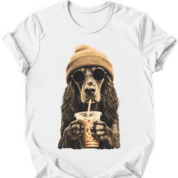 Gordon Setter Hipster Dog T Shirt Gift For Dog Lover