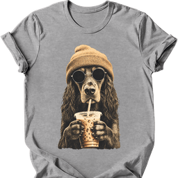 Gordon Setter Hipster Dog T Shirt Gift For Dog Lover