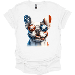 French Bulldog Patriot Series T Shirt Gift For Dog Lover