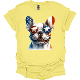 French Bulldog Patriot Series T Shirt Gift For Dog Lover
