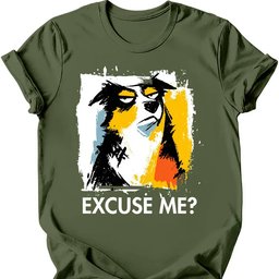 Miniature American Shepherd Excuse Me Dog T Shirt Gift For Dog Lover