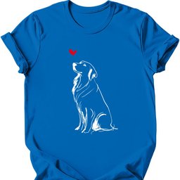 Golden Retriever Sketch Dog T Shirt Gift For Dog Lover