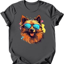 Finnish Spitz Top Dog T Shirt Gift For Dog Lover