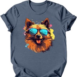 Finnish Spitz Top Dog T Shirt Gift For Dog Lover
