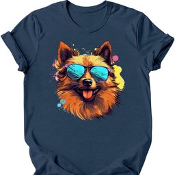 Finnish Spitz Top Dog T Shirt Gift For Dog Lover