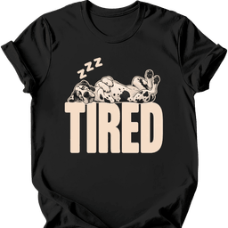 Great Dane Tired Dog T Shirt Gift For Dog Lover
