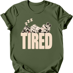 Great Dane Tired Dog T Shirt Gift For Dog Lover