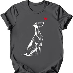 German Shorthaired Pointer Sketch Dog T Shirt Gift For Dog Lover