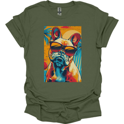 French Bulldog Summer Dog T Shirt Gift For Dog Lover