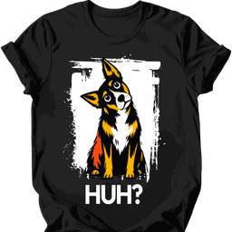 Kelpie Huh Dog T Shirt Gift For Dog Lover