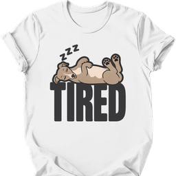 Italian Greyhound Tired Dog T Shirt Gift For Dog Lover