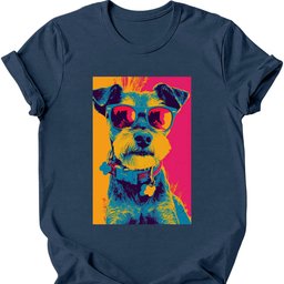 Lakeland Terrier Punk Dog T Shirt Gift For Dog Lover
