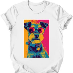 Lakeland Terrier Punk Dog T Shirt Gift For Dog Lover