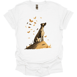 Great Dane Fall Dog T Shirt Gift For Dog Lover