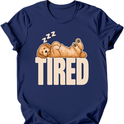 Goldendoodle Tired Dog T Shirt Gift For Dog Lover