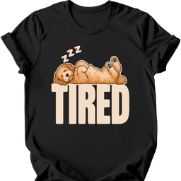 Goldendoodle Tired Dog T Shirt Gift For Dog Lover