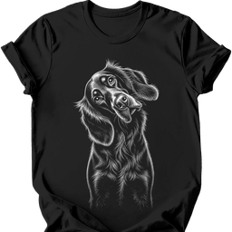 Gordon Setter Tilted Dog T Shirt Gift For Dog Lover
