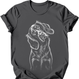 Gordon Setter Tilted Dog T Shirt Gift For Dog Lover