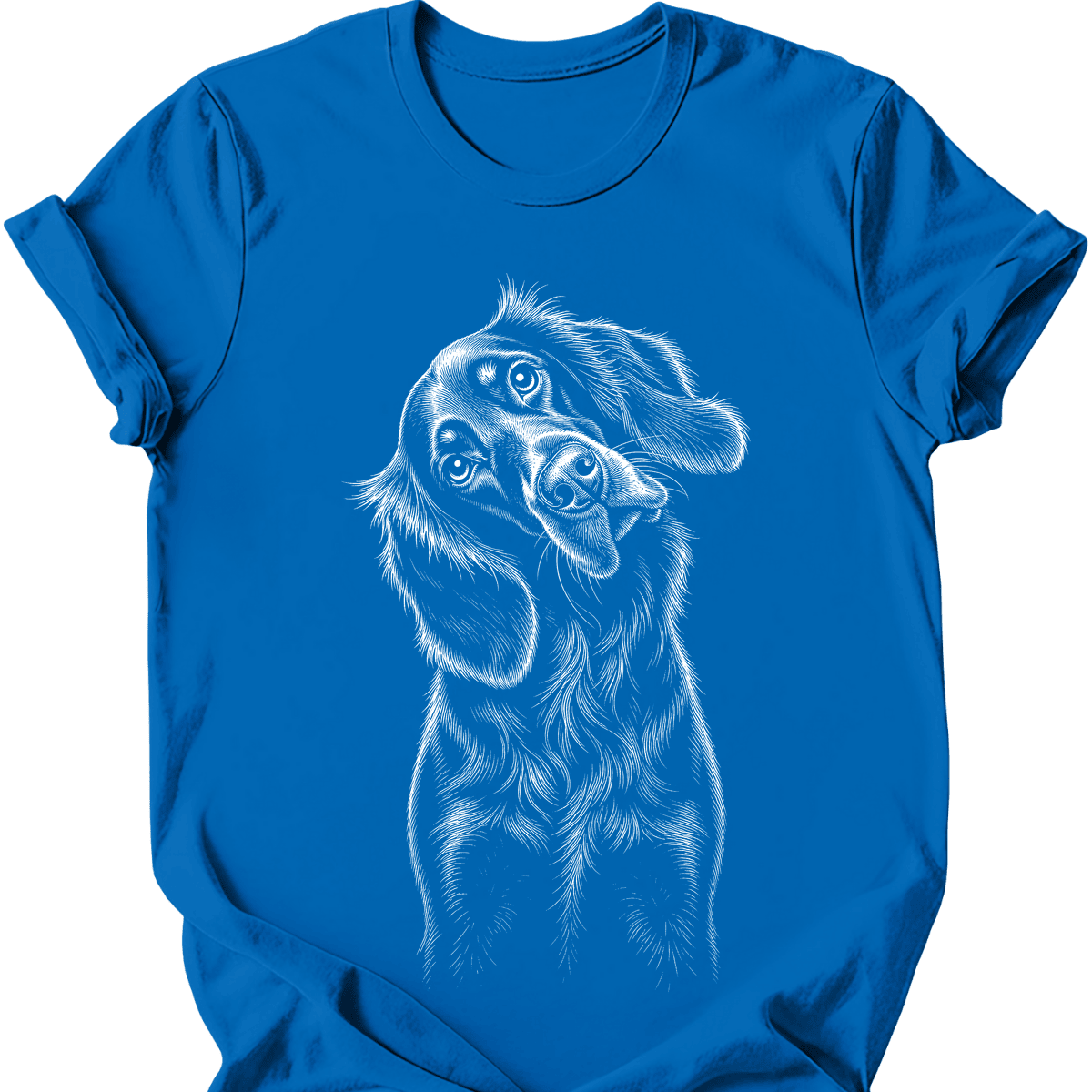 Gordon Setter Tilted Dog T Shirt Gift For Dog Lover