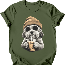 Havanese Hipster Dog T Shirt Gift For Dog Lover