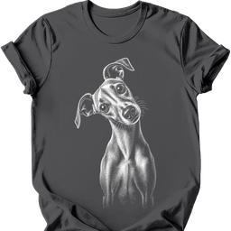 Galgo Tilted Dog T Shirt Gift For Dog Lover