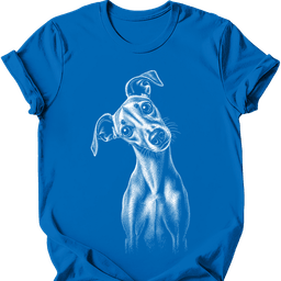 Galgo Tilted Dog T Shirt Gift For Dog Lover