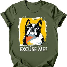 French Bulldog Excuse Me Dog T Shirt Gift For Dog Lover