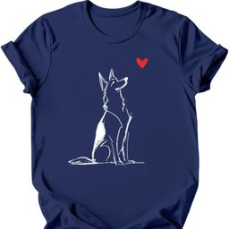 German Shepherd Sketch Dog T Shirt Gift For Dog Lover