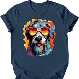 Irish Wolfhound Top Dog T Shirt Gift For Dog Lover