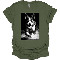 Miniature American Shepherd Puddle Dog T Shirt Gift For Dog Lover