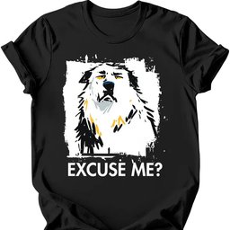 Great Pyrenees Excuse Me Dog T Shirt Gift For Dog Lover