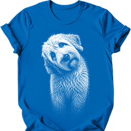 Old English Sheepdog Tilted Dog T Shirt Gift For Dog Lover